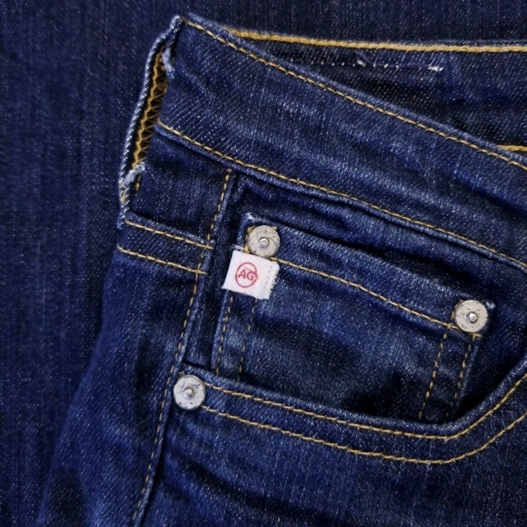 AG JEANS, BELLE Flare Leg Denim, Blue, 27 - Picture 6 of 9